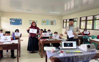 Kepala MTsN Tapanuli Utara Kembali Lakukan Supervisi Guru Bidang Studi